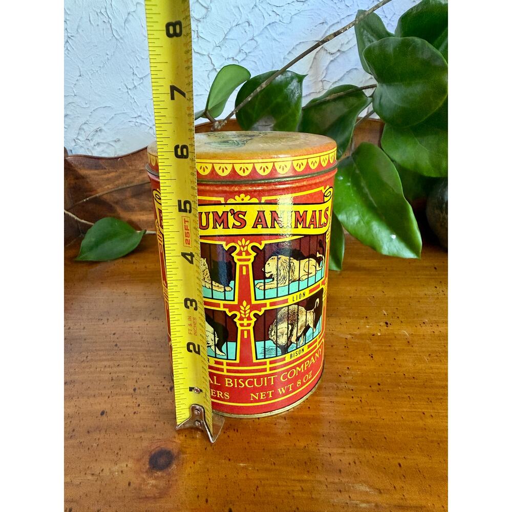 Vintage Barnum’s Animals Circus Tin Replica 1914 Design National Biscuit Co - Picture 8 of 8